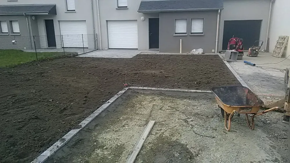 Terrassement près de Dinan